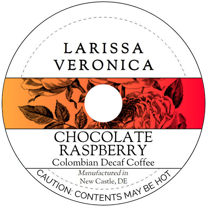 Chocolate Raspberry Colombian Decaf Coffee <BR>(Single Serve K-Cup Pods)