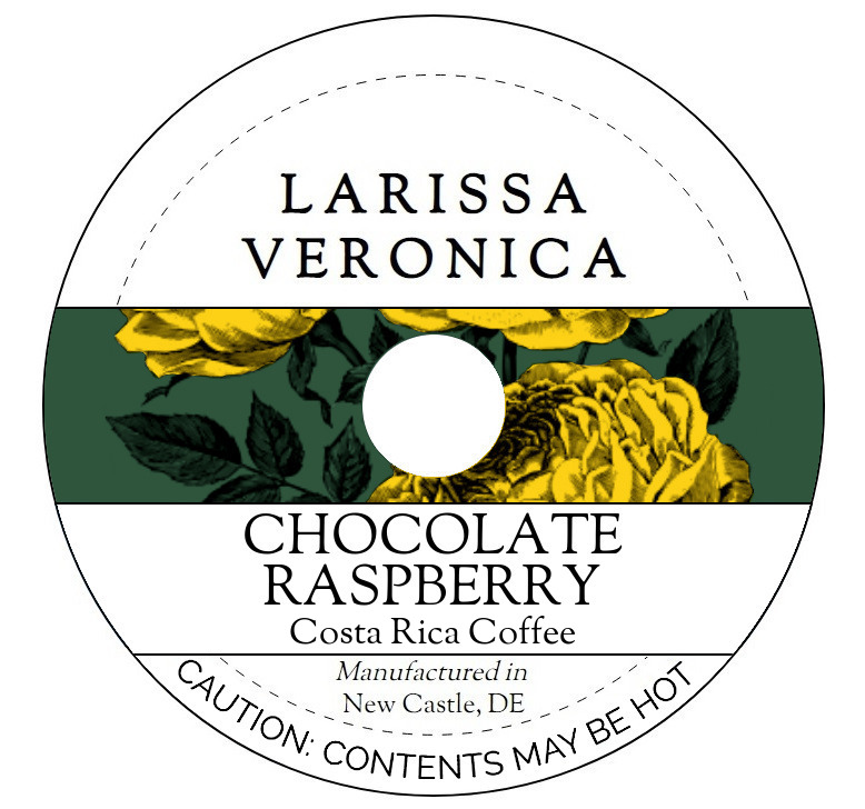 Chocolate Raspberry Costa Rica Coffee <BR>(Single Serve K-Cup Pods)