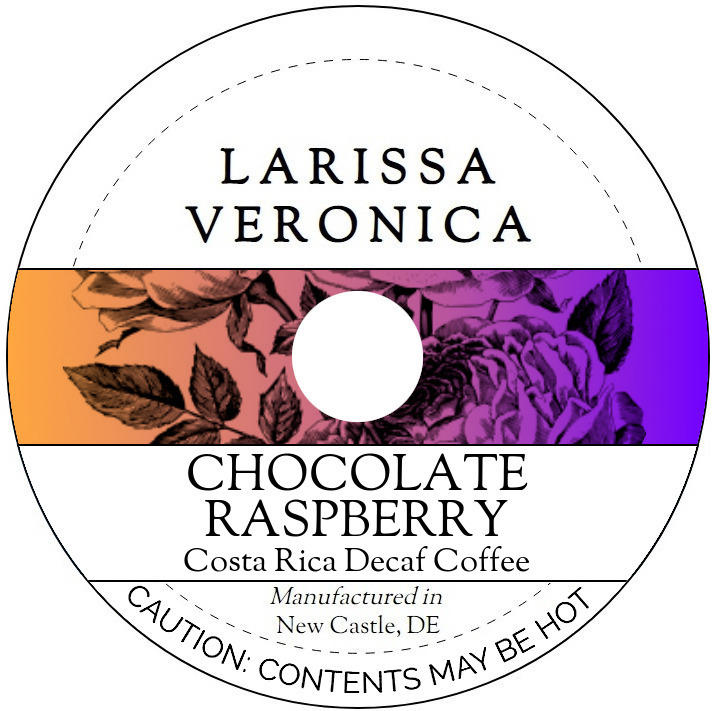 Chocolate Raspberry Costa Rica Decaf Coffee <BR>(Single Serve K-Cup Pods)