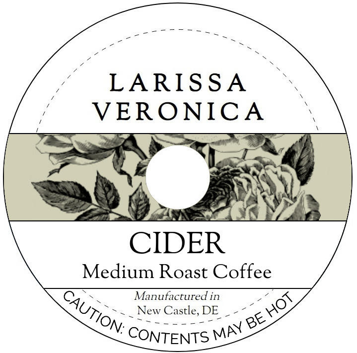 Cider Medium Roast Coffee <BR>(Single Serve K-Cup Pods)