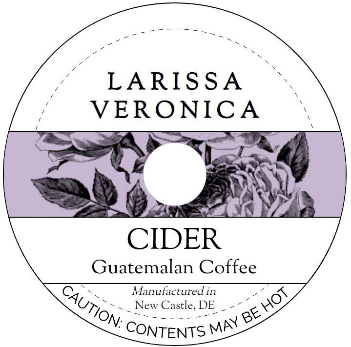 Cider Guatemalan Coffee <BR>(Single Serve K-Cup Pods)