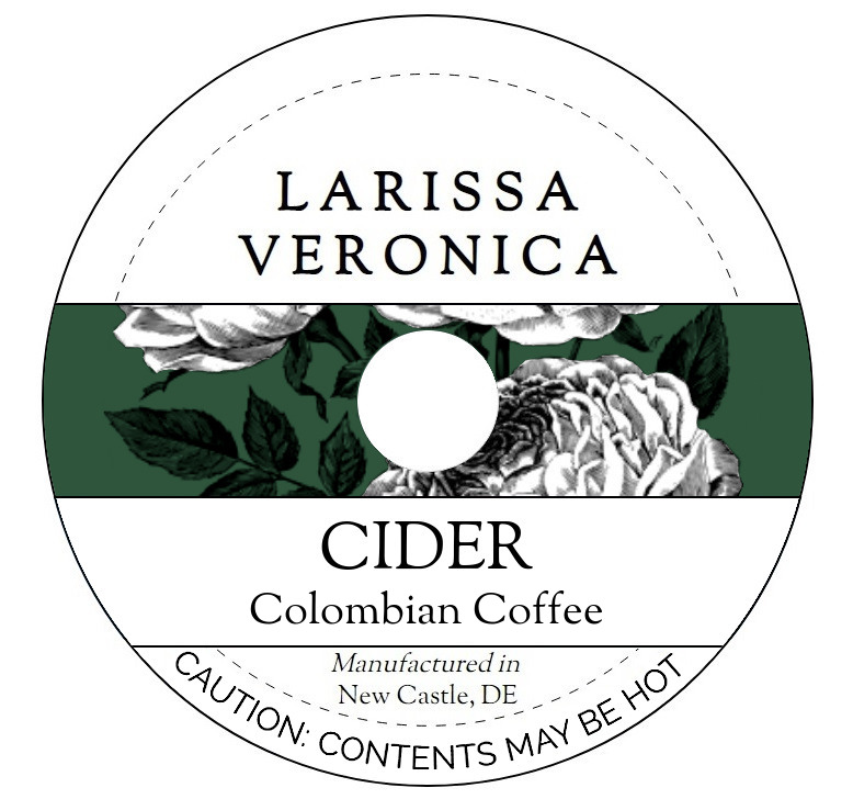 Cider Colombian Coffee <BR>(Single Serve K-Cup Pods)