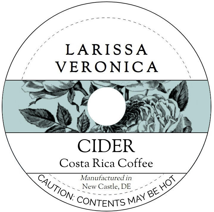 Cider Costa Rica Coffee <BR>(Single Serve K-Cup Pods)