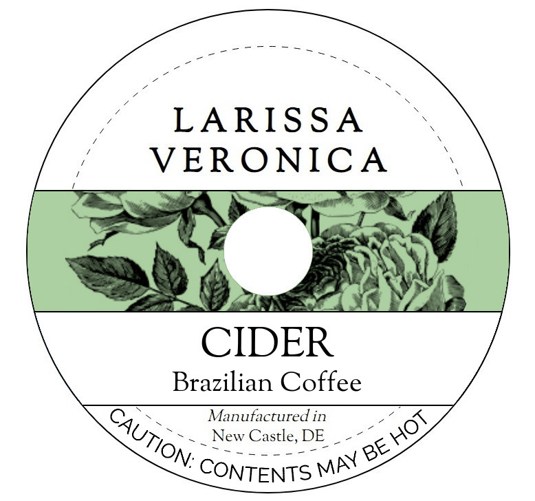 Cider Brazilian Coffee <BR>(Single Serve K-Cup Pods)