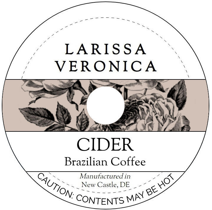 Cider Brazilian Coffee <BR>(Single Serve K-Cup Pods)