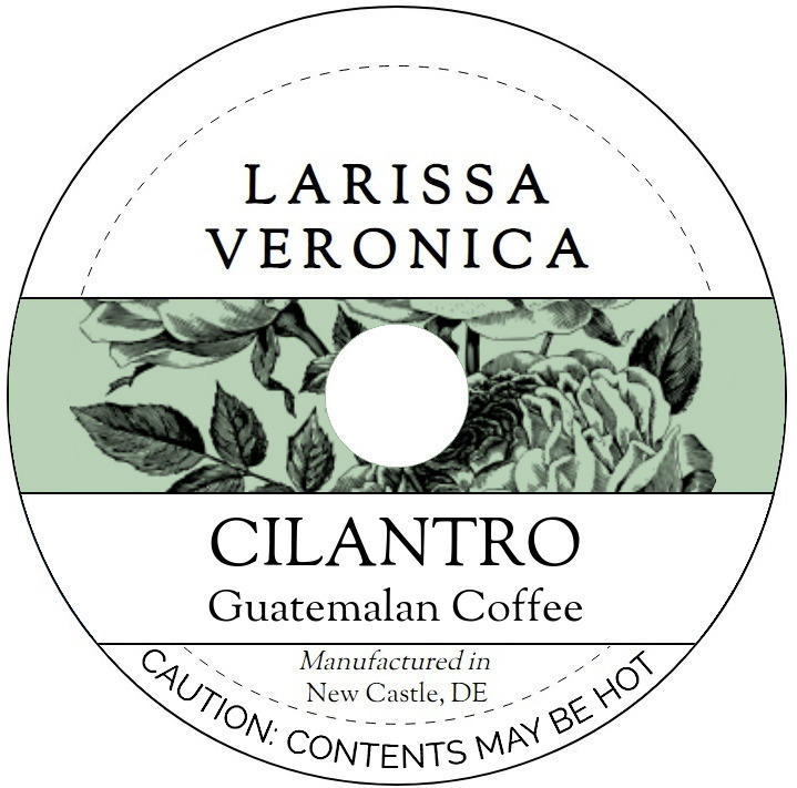 Cilantro Guatemalan Coffee <BR>(Single Serve K-Cup Pods)