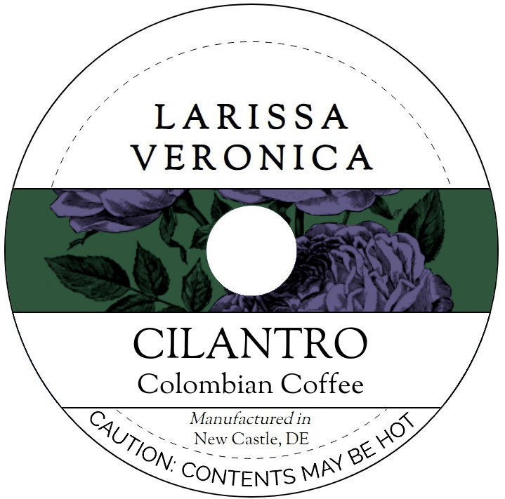 Cilantro Colombian Coffee <BR>(Single Serve K-Cup Pods)