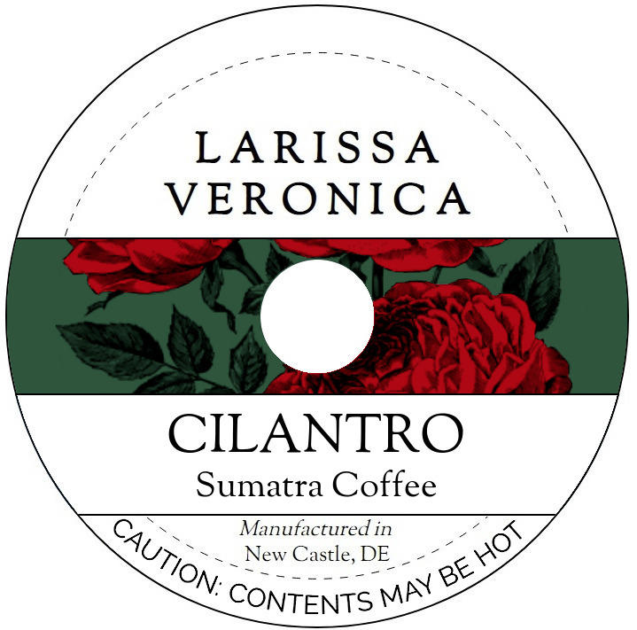 Cilantro Sumatra Coffee <BR>(Single Serve K-Cup Pods)