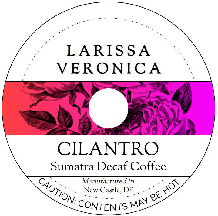 Cilantro Sumatra Decaf Coffee <BR>(Single Serve K-Cup Pods)