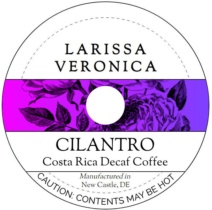 Cilantro Costa Rica Decaf Coffee <BR>(Single Serve K-Cup Pods)