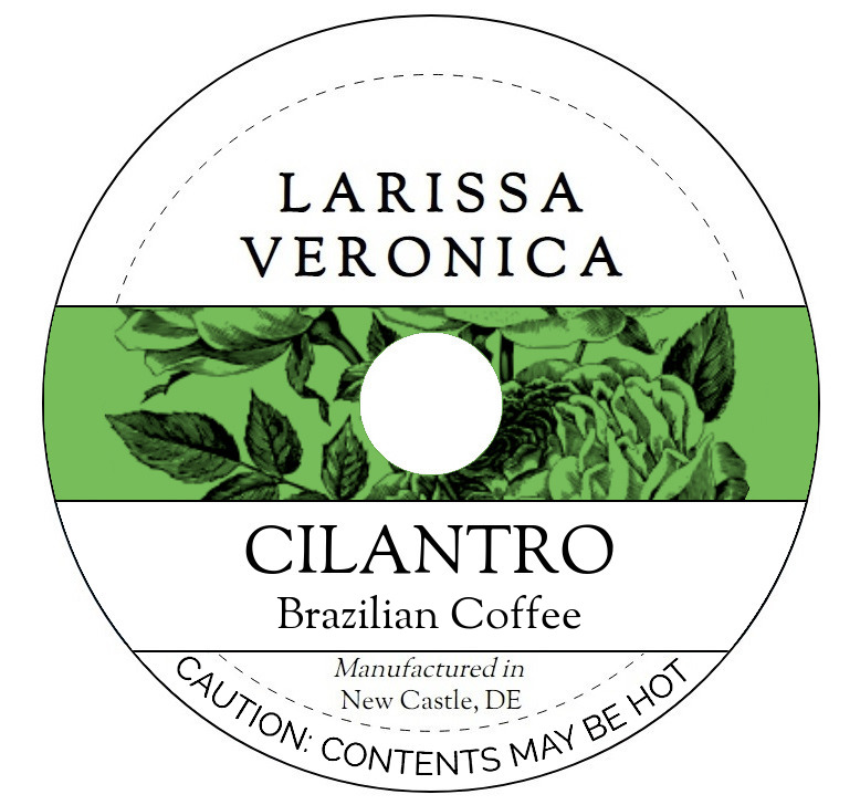 Cilantro Brazilian Coffee <BR>(Single Serve K-Cup Pods)