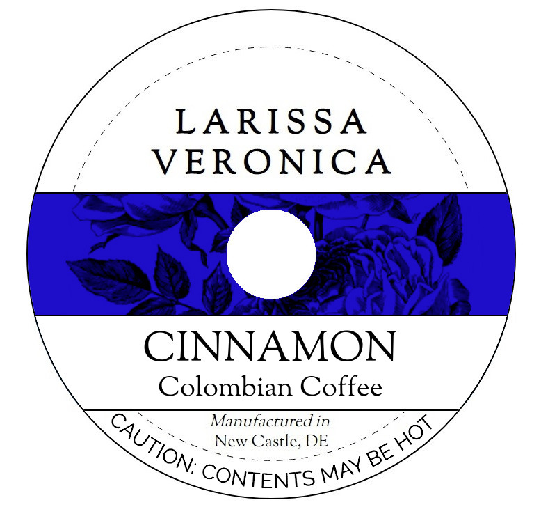 Cinnamon Colombian Coffee <BR>(Single Serve K-Cup Pods)