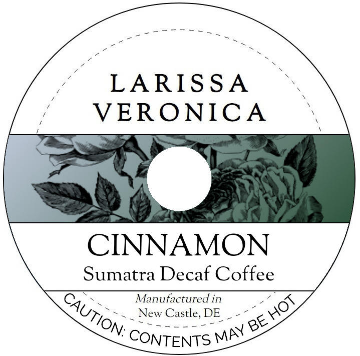 Cinnamon Sumatra Decaf Coffee <BR>(Single Serve K-Cup Pods)