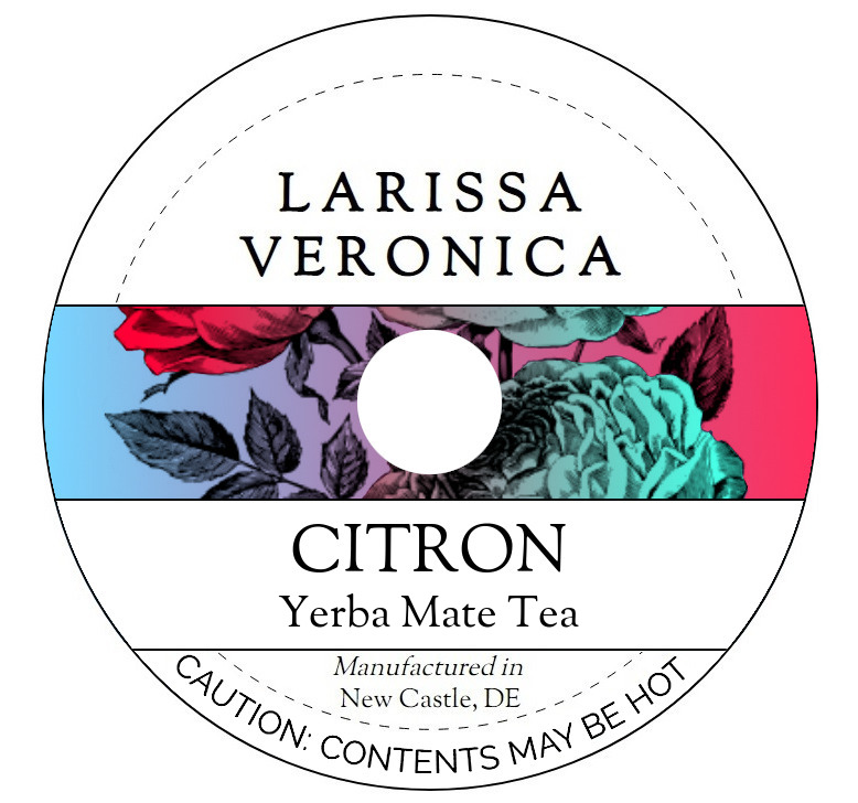 Citron Yerba Mate Tea <BR>(Single Serve K-Cup Pods)