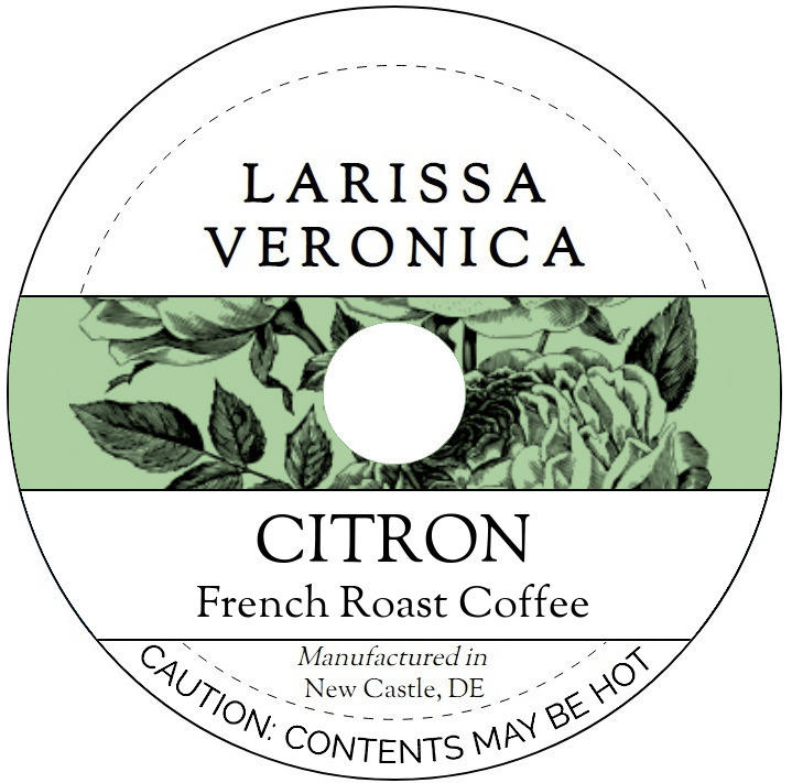 Citron French Roast Coffee <BR>(Single Serve K-Cup Pods)