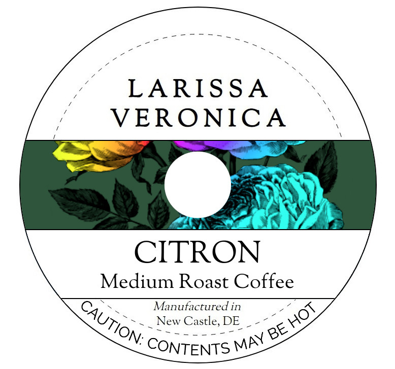 Citron Medium Roast Coffee <BR>(Single Serve K-Cup Pods)