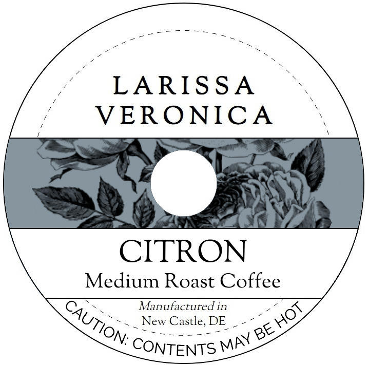 Citron Medium Roast Coffee <BR>(Single Serve K-Cup Pods)