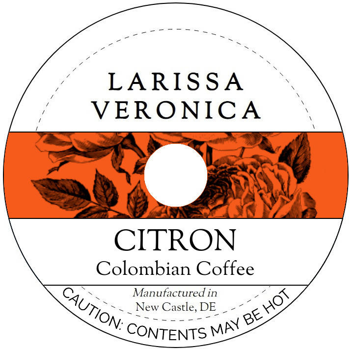 Citron Colombian Coffee <BR>(Single Serve K-Cup Pods)