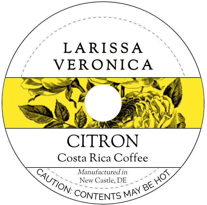 Citron Costa Rica Coffee <BR>(Single Serve K-Cup Pods)