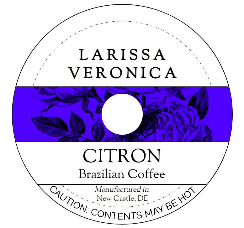 Citron Brazilian Coffee <BR>(Single Serve K-Cup Pods)