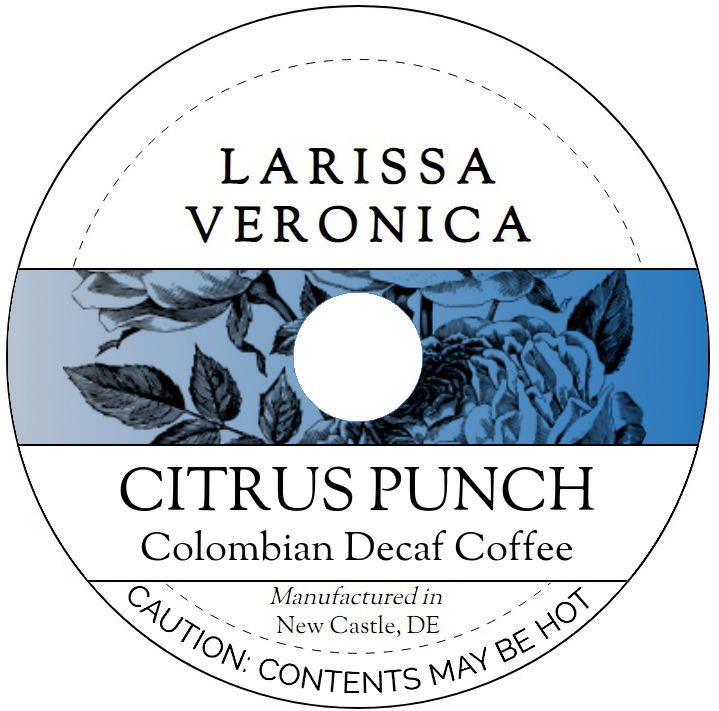 Citrus Punch Colombian Decaf Coffee <BR>(Single Serve K-Cup Pods)