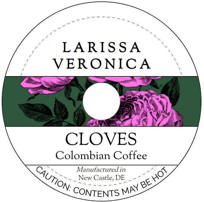 Cloves Colombian Coffee <BR>(Single Serve K-Cup Pods)