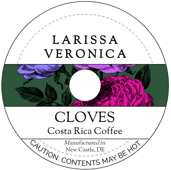 Cloves Costa Rica Coffee <BR>(Single Serve K-Cup Pods)