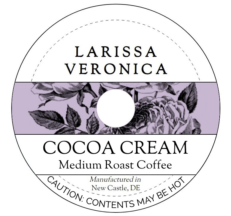 Cocoa Cream Medium Roast Coffee <BR>(Single Serve K-Cup Pods)