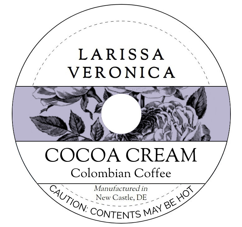 Cocoa Cream Colombian Coffee <BR>(Single Serve K-Cup Pods)