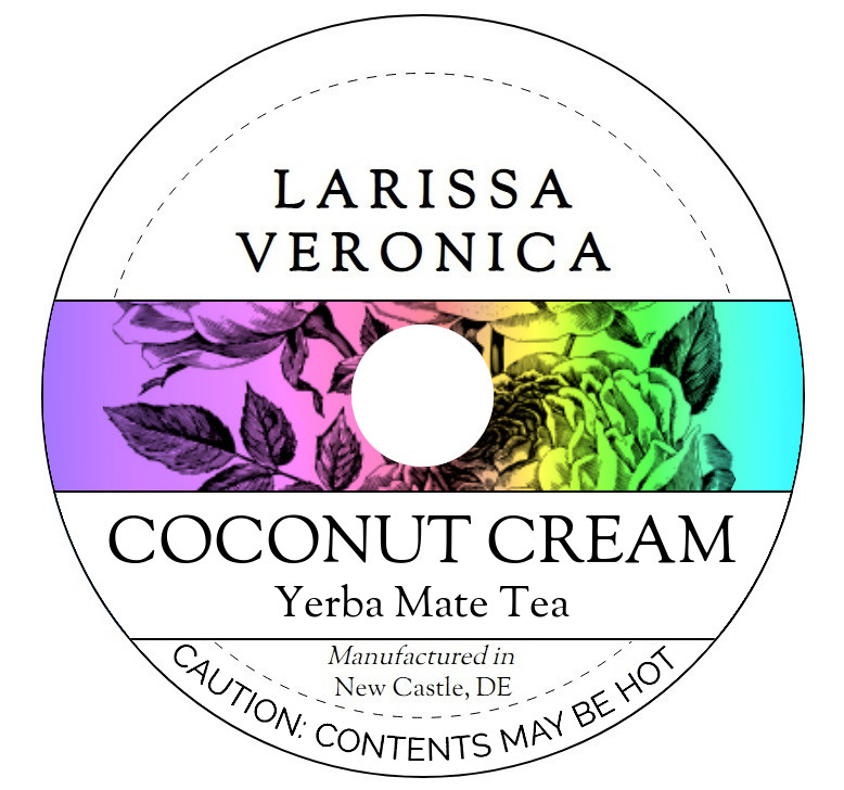 Coconut Cream Yerba Mate Tea <BR>(Single Serve K-Cup Pods)