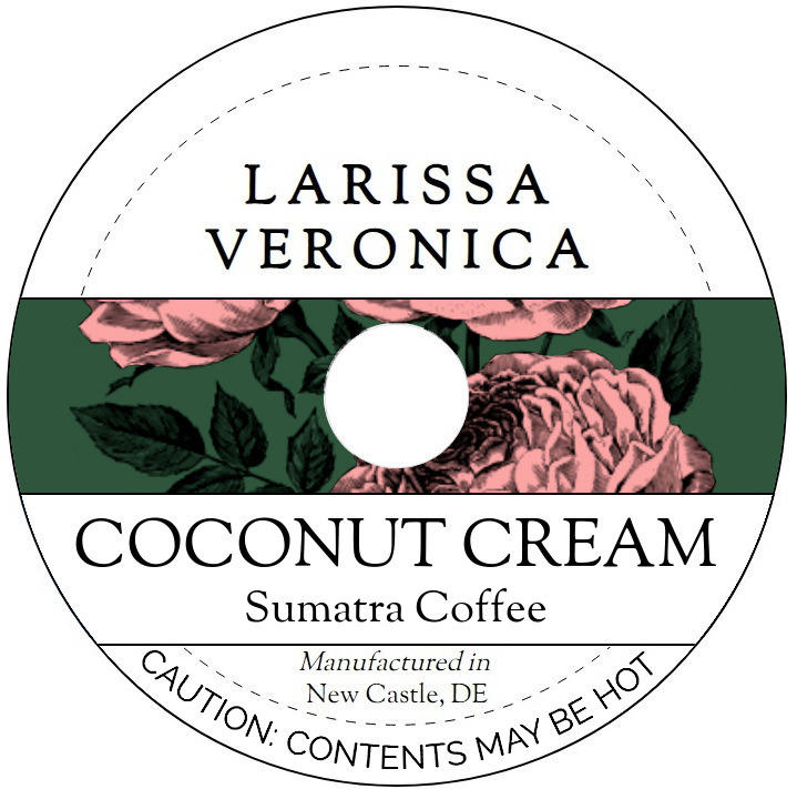 Coconut Cream Sumatra Coffee <BR>(Single Serve K-Cup Pods)