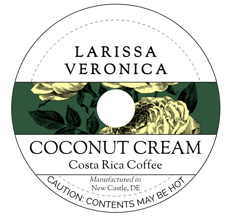 Coconut Cream Costa Rica Coffee <BR>(Single Serve K-Cup Pods)