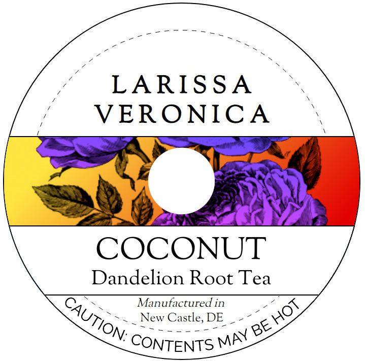 Coconut Dandelion Root Tea <BR>(Single Serve K-Cup Pods)