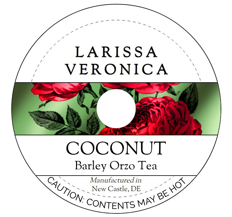 Coconut Barley Orzo Tea <BR>(Single Serve K-Cup Pods)