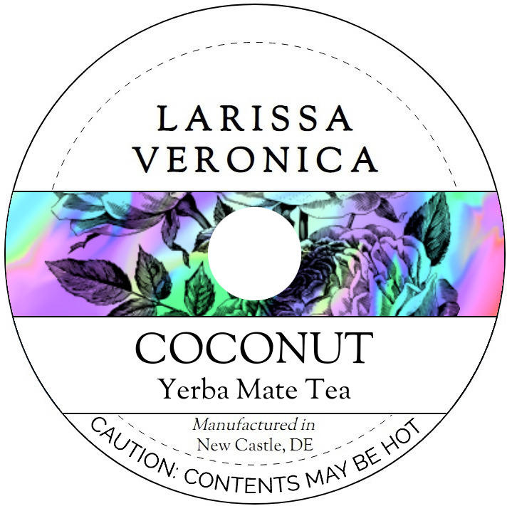 Coconut Yerba Mate Tea <BR>(Single Serve K-Cup Pods)