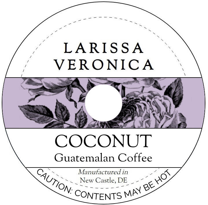 Coconut Guatemalan Coffee <BR>(Single Serve K-Cup Pods)