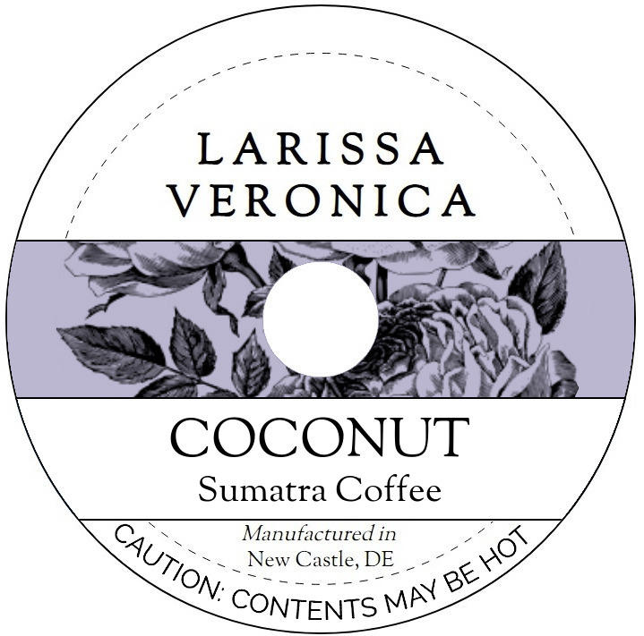 Coconut Sumatra Coffee <BR>(Single Serve K-Cup Pods)