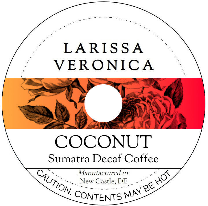 Coconut Sumatra Decaf Coffee <BR>(Single Serve K-Cup Pods)