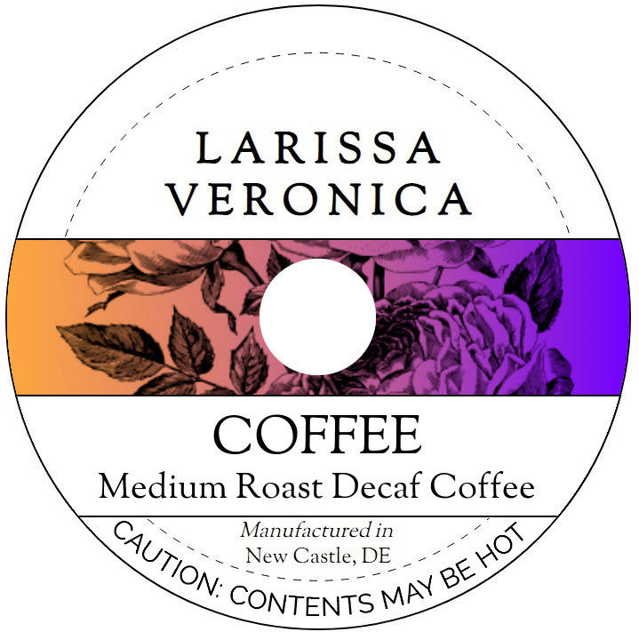 Coffee Medium Roast Decaf Coffee <BR>(Single Serve K-Cup Pods)