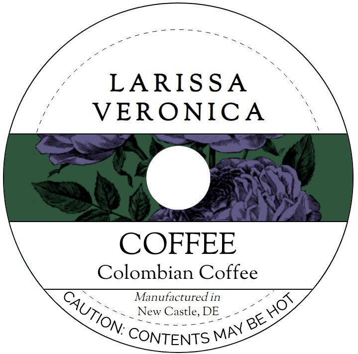 Coffee Colombian Coffee <BR>(Single Serve K-Cup Pods)