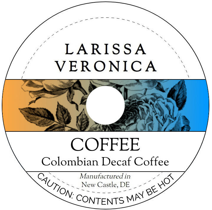 Coffee Colombian Decaf Coffee <BR>(Single Serve K-Cup Pods)