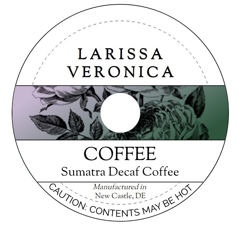 Coffee Sumatra Decaf Coffee <BR>(Single Serve K-Cup Pods)
