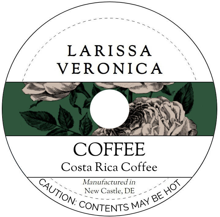 Coffee Costa Rica Coffee <BR>(Single Serve K-Cup Pods)