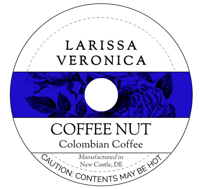Coffee Nut Colombian Coffee <BR>(Single Serve K-Cup Pods)