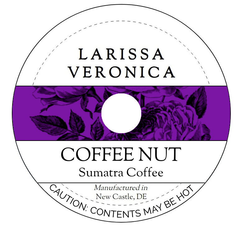 Coffee Nut Sumatra Coffee <BR>(Single Serve K-Cup Pods)