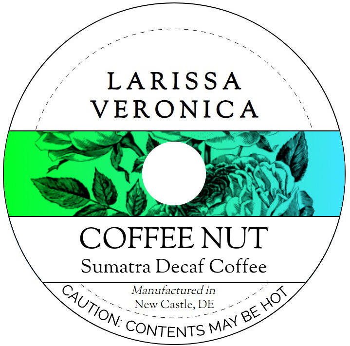 Coffee Nut Sumatra Decaf Coffee <BR>(Single Serve K-Cup Pods)