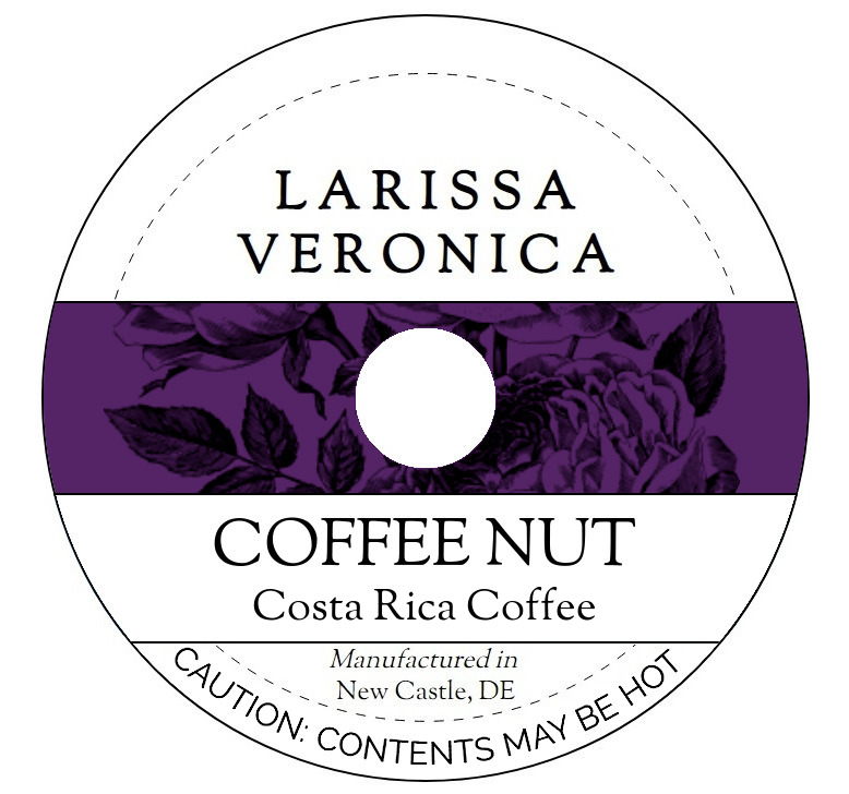 Coffee Nut Costa Rica Coffee <BR>(Single Serve K-Cup Pods)