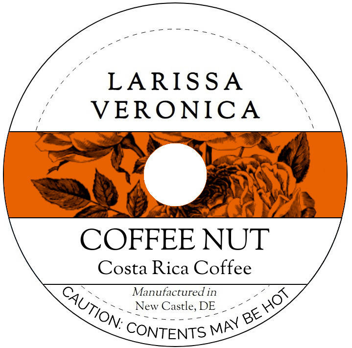 Coffee Nut Costa Rica Coffee <BR>(Single Serve K-Cup Pods)