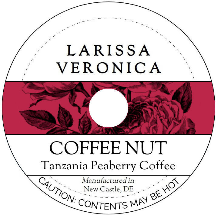 Coffee Nut Tanzania Peaberry Coffee <BR>(Single Serve K-Cup Pods)