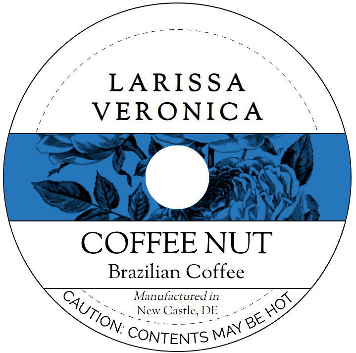 Coffee Nut Brazilian Coffee <BR>(Single Serve K-Cup Pods)